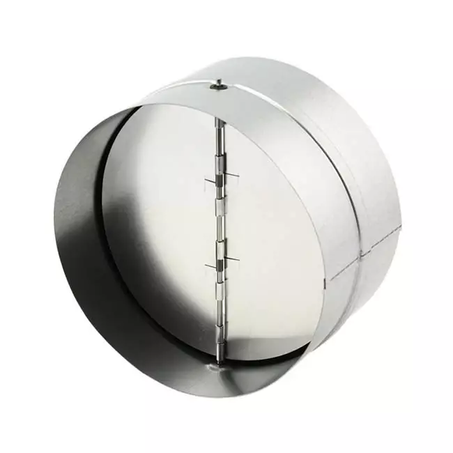 Rückschlagklappe Ø 160mm für Wickelfalzrohre