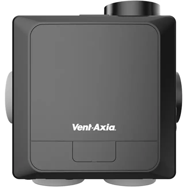 Vent-Axia Multihome AEC advance Paket 368 m³/h Bluetooth + CO2-Sensor + Feuchtigkeitssensor + RFT Steuerbatterie + 4 Ventile - Eurostecker