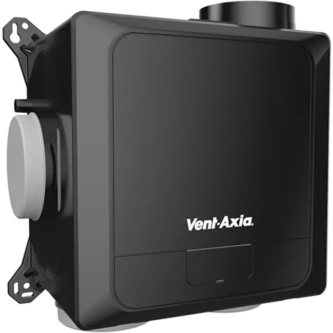 Vent-Axia Multihome AEC advance Paket 368 m³/h Bluetooth + CO2-Sensor + Feuchtigkeitssensor + RFT Steuerbatterie + 4 Ventile - Eurostecker