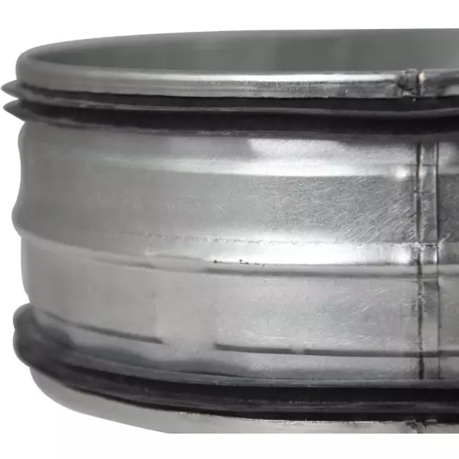 Steckverbinder Ø 125 mm für Wickelfalzrohre