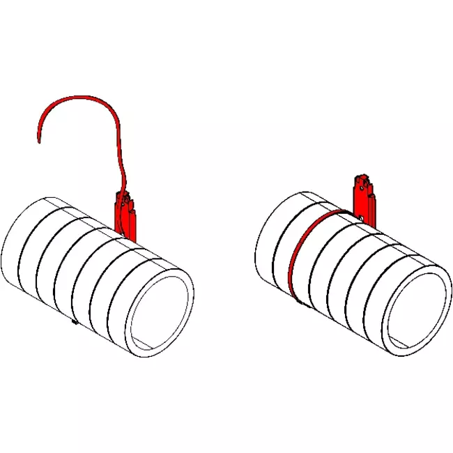 Schellen für isoliertes Rohr 125/160/200mm