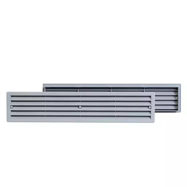 Lüftungsgitter Kunstoff 450x92 mm grau - VR459P