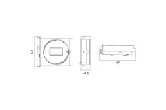 Duco Focus CO2 + Feuchteregelventil 50 m³/h