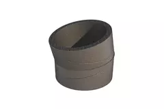 Ubbink Aerfoam 15-Grad-Biegung 160 mm