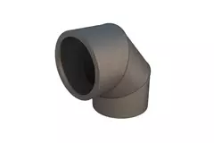 Ubbink Aerfoam 90-Grad-Biegung 160 mm