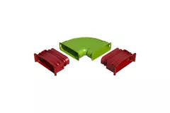 Ubbink Air Excellent 45SC Bausatz Krümmer horizontal
