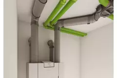 Ubbink Aerfoam 90-Grad-Biegung 160 mm