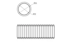 Ubbink Air Excellent 50m 23C flexibel 63 52 antimikrobiell