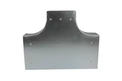 T-Stück 90 Grad 170x80 mm - 170x80 mm für Rohrleitungen