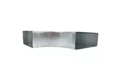 T-Stück 90 Grad 170x80 mm - 170x80 mm für Rohrleitungen