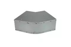 Biegung 45 Grad 170x80 mm horizontal für Kanalisation