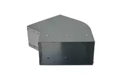 Biegung 45 Grad 170x80 mm horizontal für Kanalisation