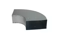 Biegung 90 Grad 170x80 mm waagerecht für Kanalisation