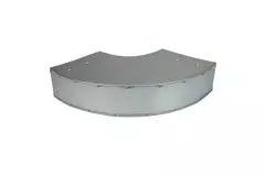 Biegung 90 Grad 170x80 mm waagerecht für Kanalisation