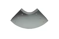 Biegung 90 Grad 170x80 mm waagerecht für Kanalisation