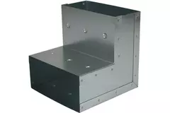 Biegung 90 Grad 170x80 mm vertikal für Gießrinne