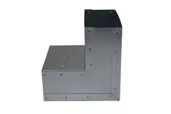 Biegung 90 Grad 170x80 mm vertikal für Gießrinne