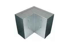 Biegung 90 Grad 170x80 mm vertikal für Gießrinne
