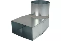 Schieferwinkel 170x80 mm bis Durchmesser 125 mm für Rohrleitungen