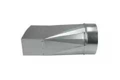 Adapter 170x80 mm auf 160 mm Durchmesser für Rohrleitungen
