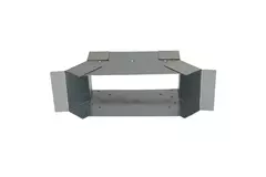 Seitenanschluss 170x80 mm für Abgasrohr