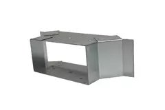 Seitenanschluss 170x80 mm für Abgasrohr