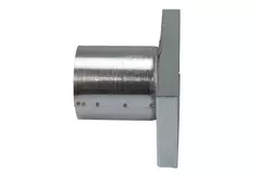 Deckel 170x80 mm mit Anschlussdurchmesser 80 mm für Abgasrohr
