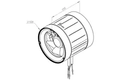 Rohrventilator 125mm Mischströmung ETAMASTER - EM 125 EC 02