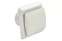 Itho Daalderop Badlüfter Ø 100 mm- weiß mit Timer BTV-N201 T