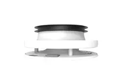 Vent-Axia Uniflexplus RV 100 mm verstellbares Zu- und Ablaufventil - weiß