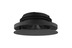 Vent-Axia Uniflexplus RV Z 125 mm verstellbares Zu- und Ablaufventil - schwarz