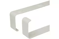 Rechteckige Schellen Kunststoff (2 Stück) 220x90 mm
