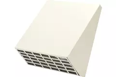 Abdeckung HRU Wall Ø150 - RAL9010