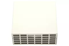 Abdeckung HRU Wall Ø150 - RAL9010