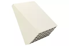 Abdeckung HRU Wall Ø150 - RAL9010