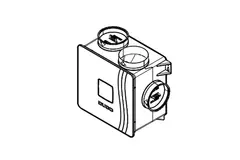 DucoBox Reno 325 m³/h - Schutzkontaktstecker