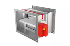 Brandschutzklappe rechteckig Handbetrieb - E-FD25 200x200 R