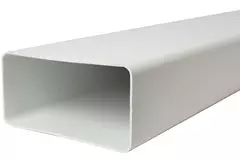 Flachkanal Kunststoff 110x55 (1 Meter) K-1