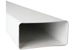 Flachkanal Kunststoff 110x55 (1 Meter) K-1