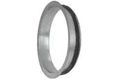 Wickelfalz Bundkragen Ø 80mm (90°) - Galvanisiert