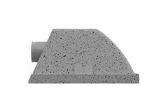 EPS Plenum isoliert 590x590 Ø 160mm