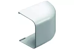 Climaplus-Klimakanal Endstück 90x65mm RAL 9010 WEISS