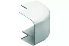 Climaplus-Klimakanal Außenbogen 90x65mm RAL 9010 WEISS