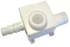 Sauermann Siphon zur Kondensatabführung.
