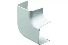 Climaplus-Klimakanal Flachbogen 70x55mm RAL 9010 WEISS