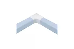 Climaplus-Klimakanal Abgewinkelter Innenbogen 125 x 75mm RAL 9010 WEISS