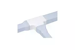 Climaplus Klimakanal T-Stück für Montagekanal 125 x 75 mm RAL 9010 WEISS
