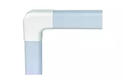 Climaplus-Klimakanal Flachbogen 70x55mm RAL 9010 WEISS