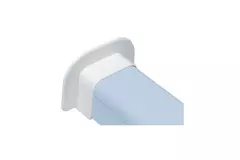 Climaplus Klimakanal Wandrosette 70x55mm RAL 9010 WEISS