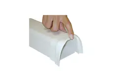 Climaplus-Klimakanal Weiches Verbindungsstück 90x65mm RAL 9010 WEISS